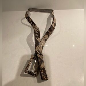 Vintage Calvin Klein Leather Belt - Size M -